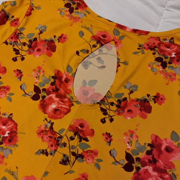 George Ruffle Sleeve Dress - Picture 2 of 9